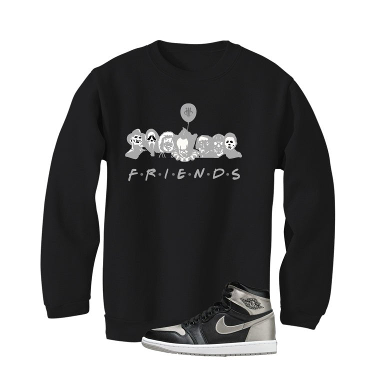 Air Jordan 1 High OG WMNS Satin Shadow Black T-Shirt product image 4