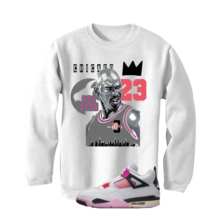Air Jordan 4 Comic Matching T-Shirt White illcurrency product image 4