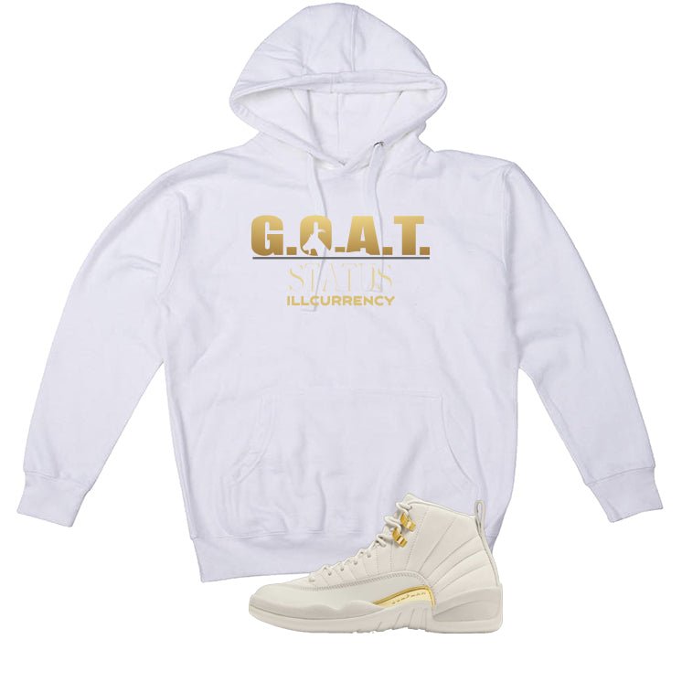 Air Jordan 12 WMNS Phantom White T-Shirt (GOAT STATUS) product image 3