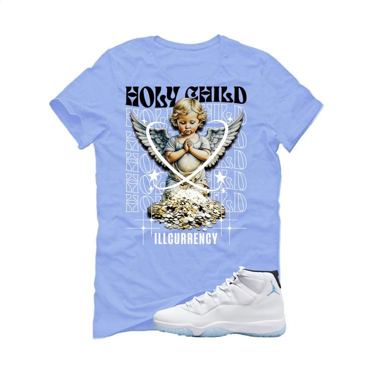 Air Jordan 11 Legend Blue Carolina T-Shirt (Holy Child) product image 2