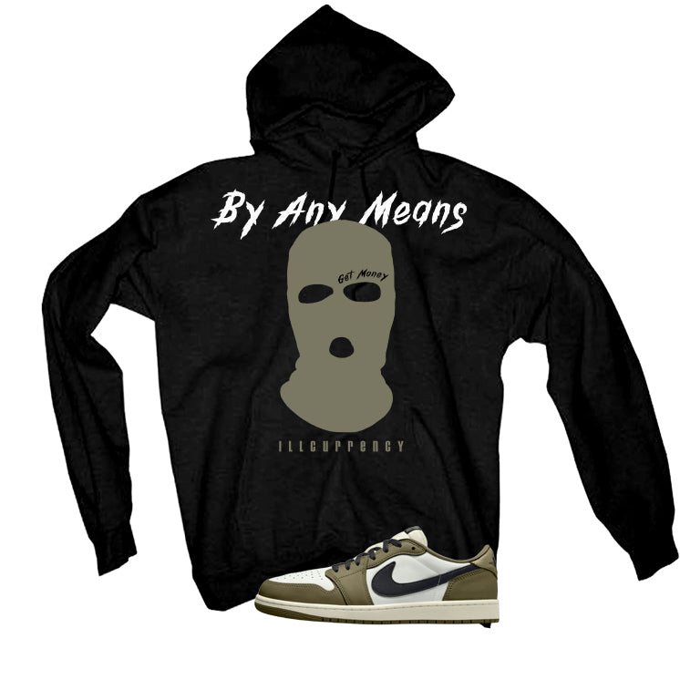 Air Jordan 1 Low OG Medium Olive Matching T-Shirt product image 3