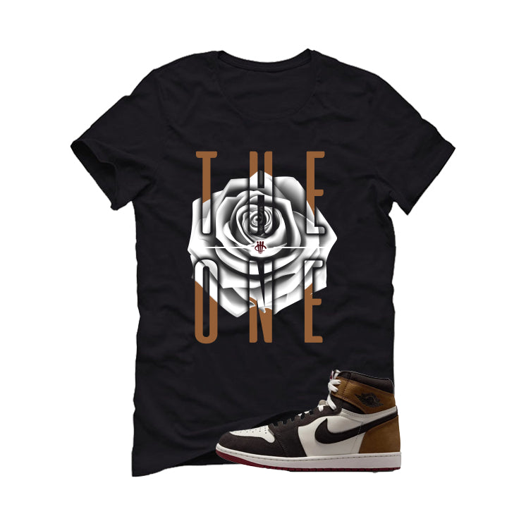 Air Jordan 1 High OG Love The Game Matching T-Shirt Black product image 2