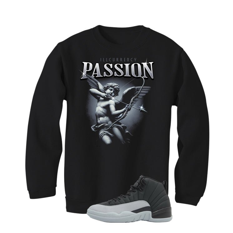 Air Jordan 12 Black/Wolf Grey Black T-Shirt (Passion) product image 4