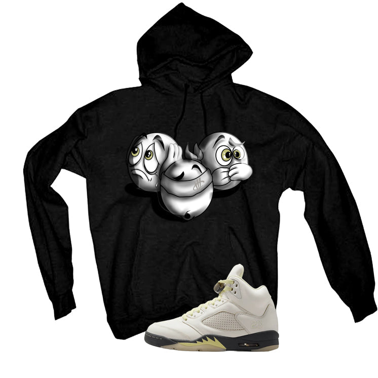 Air Jordan 5 WMNS Luminous Green Black T-Shirt (See No product image 3