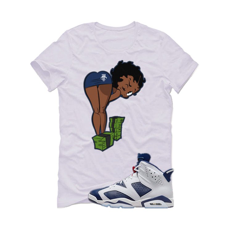 Air Jordan 6 Olympic White T-Shirt (BOO)| illcurrency product image 2