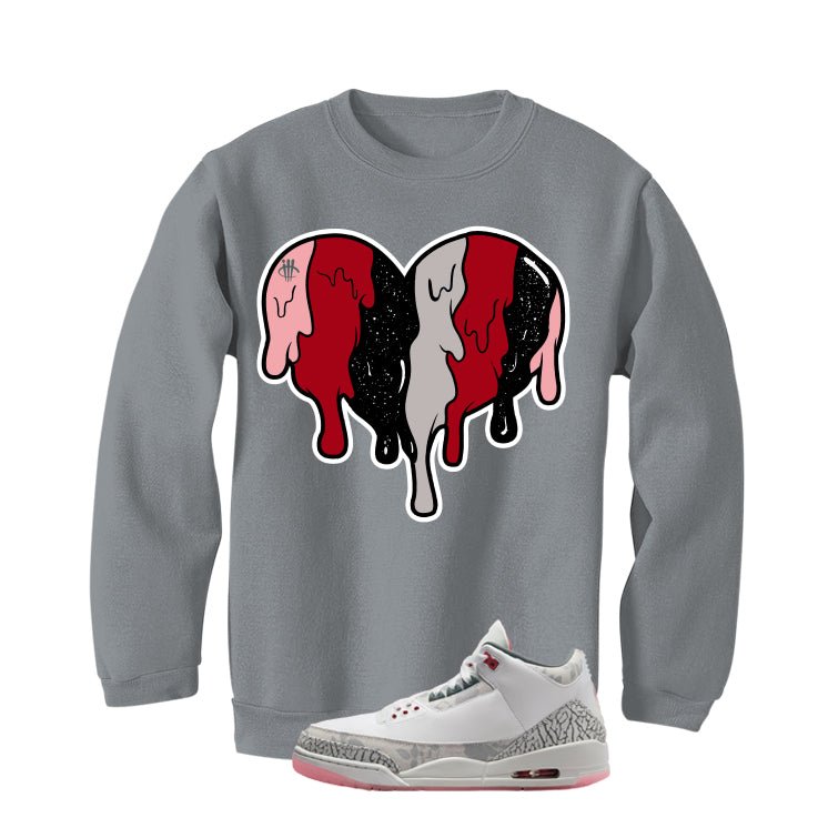 Air Jordan 3 Wings Grey T-Shirt (Heart)| illcurrency product image 4