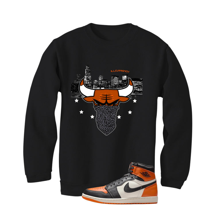 Air Jordan 1 High OG Shattered Backboard Black T-Shirt product image 4