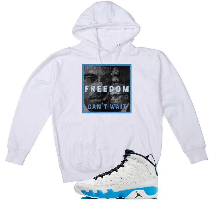 Air Jordan 9 “Powder Blue” | illcurrency White T-Shirt product image 3