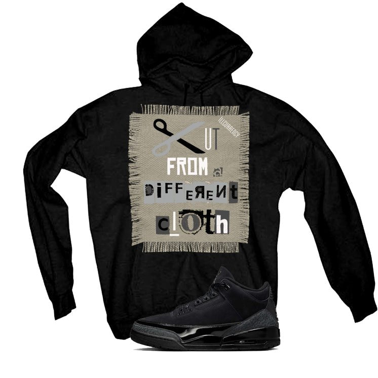 Air Jordan 3 Black Cat T-Shirt (Cut from a different product image 3