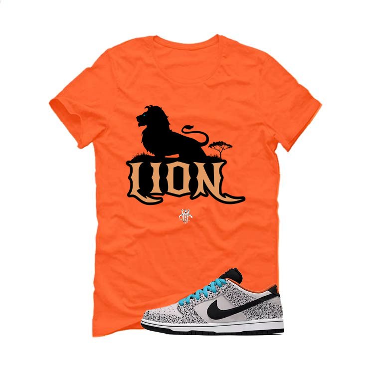 Nike SB Dunk Low Safari Olympics Orange T-Shirt (Lion) product image 2