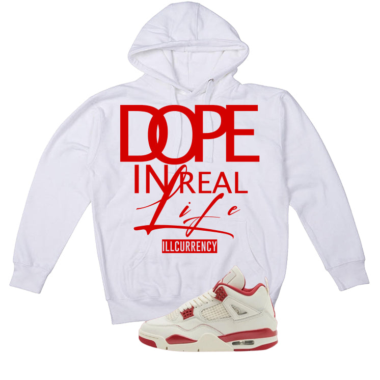 Air Jordan 4 Valentine’s Day (Sierra Red) Matching T-Shirt product image 3