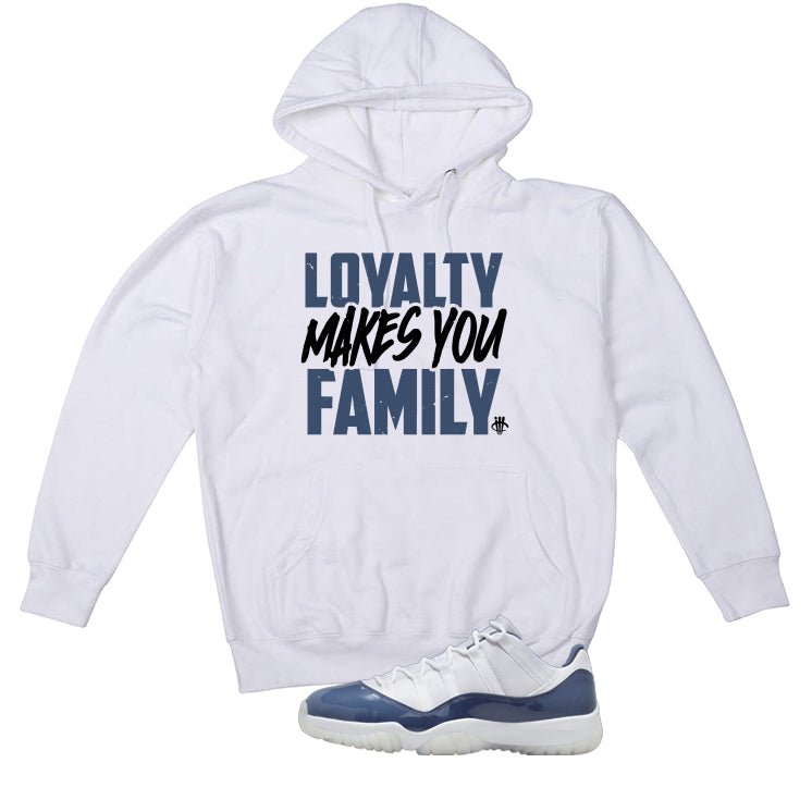 Air Jordan 11 Low Diffused Blue White T-Shirt (Loyalty) product image 3