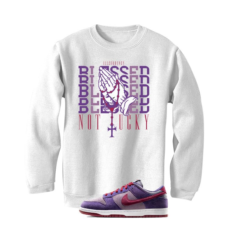 Nike Dunk Low “Plum” | illcurrency White T-Shirt (Blessed product image 4