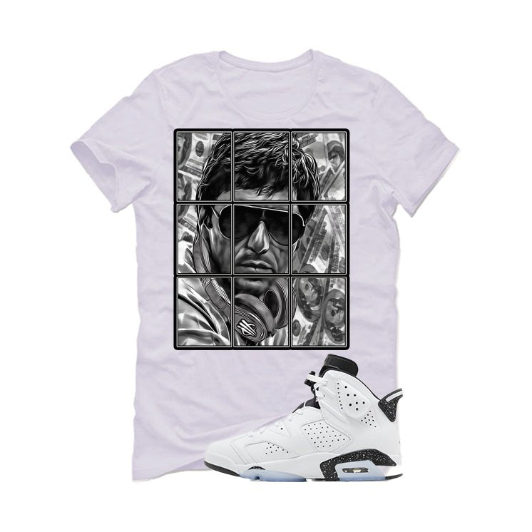 Air Jordan 6 Reverse Oreo White T-Shirt (PACINO) product image 2