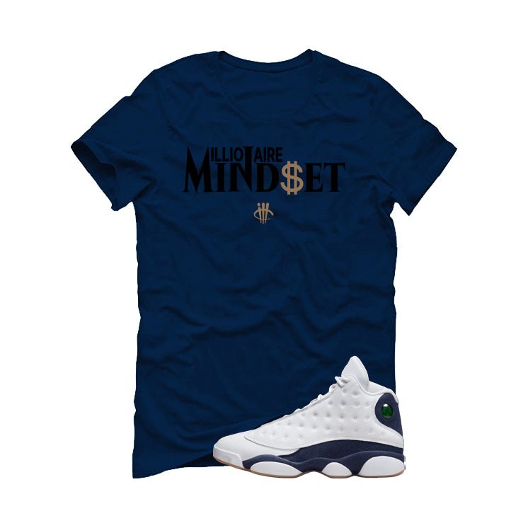 Air Jordan 13 Midnight Navy Blue T-Shirt (Millionaire product image 2
