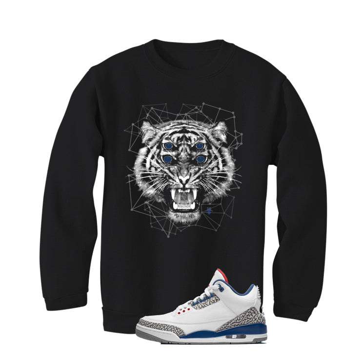 Air Jordan 3 True Blue Matching T-Shirt Black (Four Eyes) product image 4