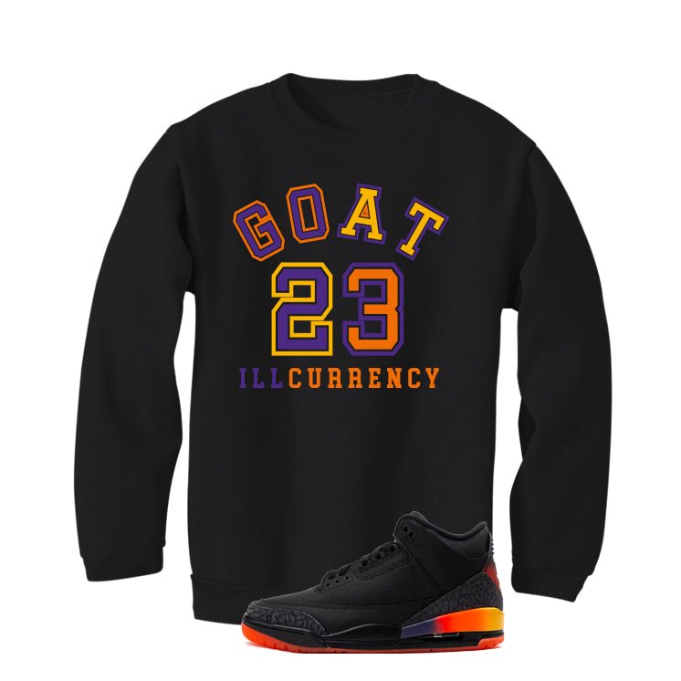 J Balvin x Air Jordan 3 Rio Black T-Shirt (GOAT 23) product image 4