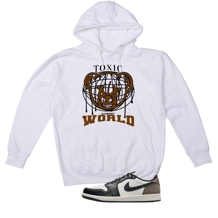 Air Jordan 1 Low OG Mocha White T-Shirt (Toxic World) product image 3