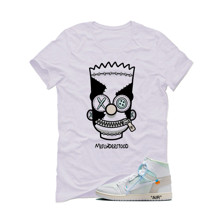 Off-White x Air Jordan 1 High OG Alaska Matching T-Shirt product image 2
