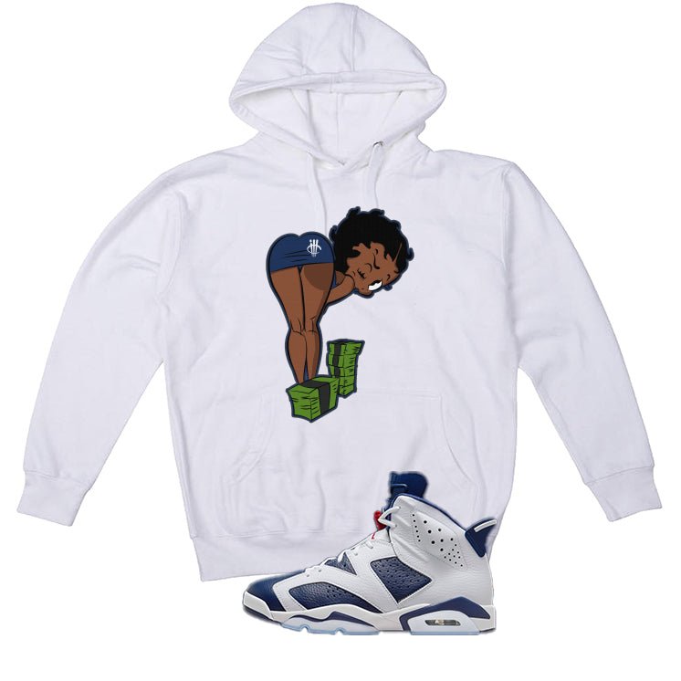 Air Jordan 6 Olympic White T-Shirt (BOO)| illcurrency product image 3