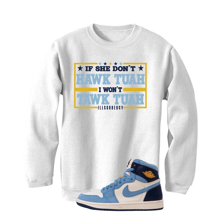 Air Jordan 1 High OG WMNS First in Flight White T-Shirt product image 4