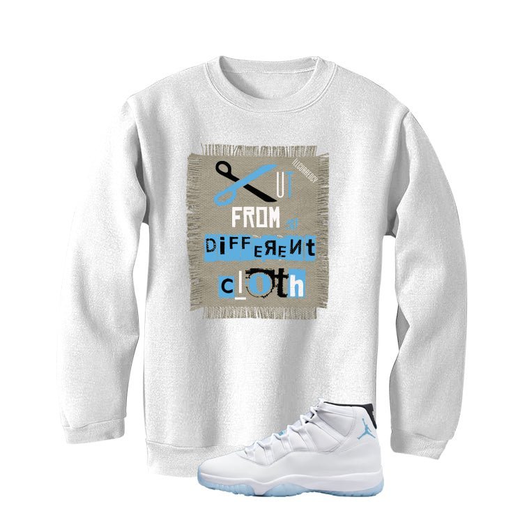 Air Jordan 11 Legend Blue White T-Shirt (Cut from a product image 4
