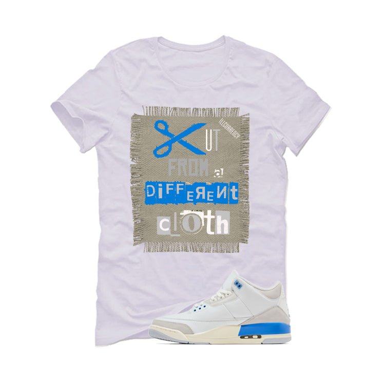 Air Jordan 3 Lucky Shorts White T-Shirt (Cut from a product image 2