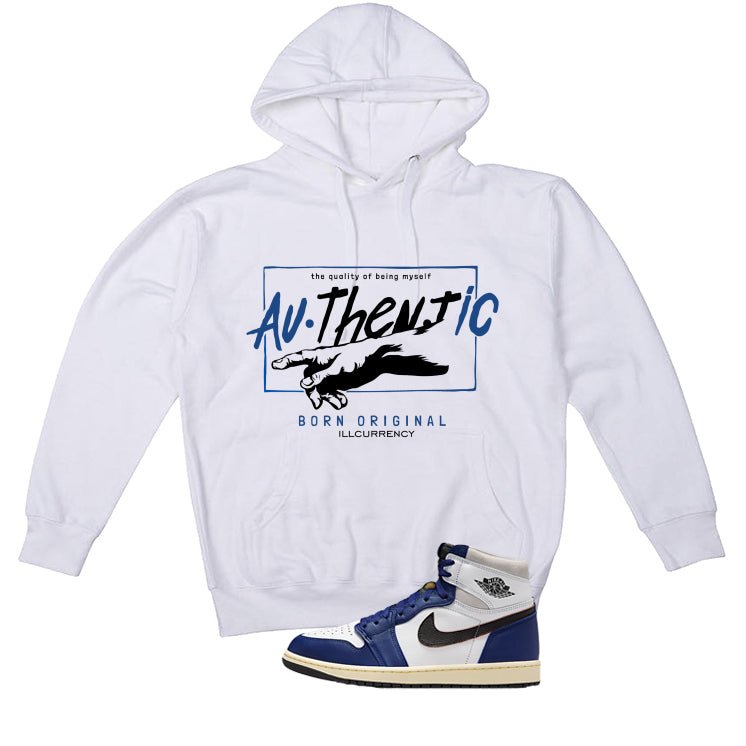 Air Jordan 1 Rare Deep Royal Blue White T-Shirt product image 3