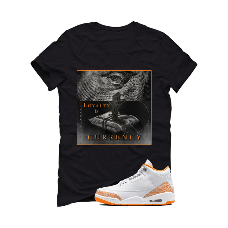 Air Jordan 3 WMNS Orange Citrus Matching T-Shirt product image 2