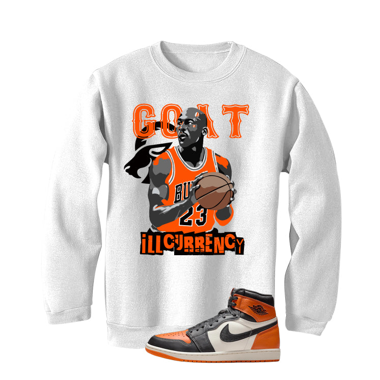 Air Jordan 1 High OG Shattered Backboard White T-Shirt (MJ product image 4