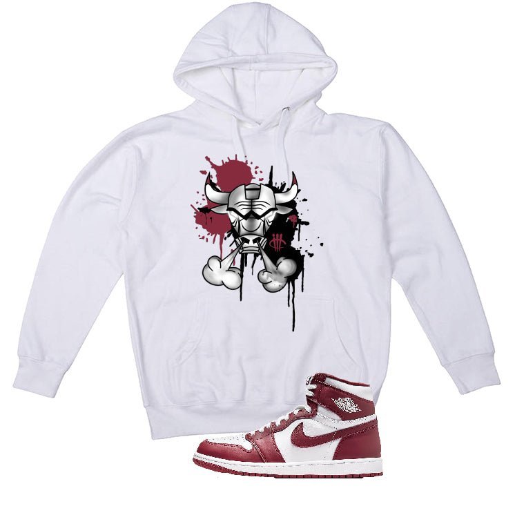 Air Jordan 1 High OG “Team Red” | illcurrency White T-Shirt product image 3