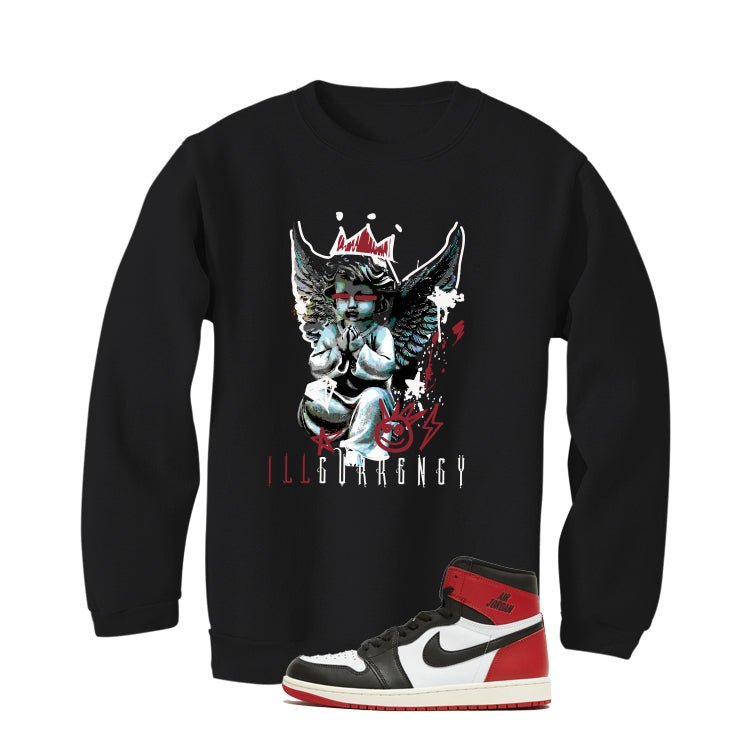 Air Jordan 1 High OG Black Toe Reimagined T-Shirt (Graffiti product image 4