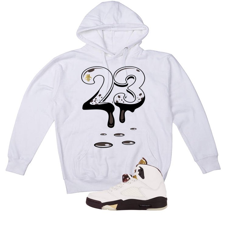 Air Jordan 5 Earth/Metallic Gold White T-Shirt (23) product image 3