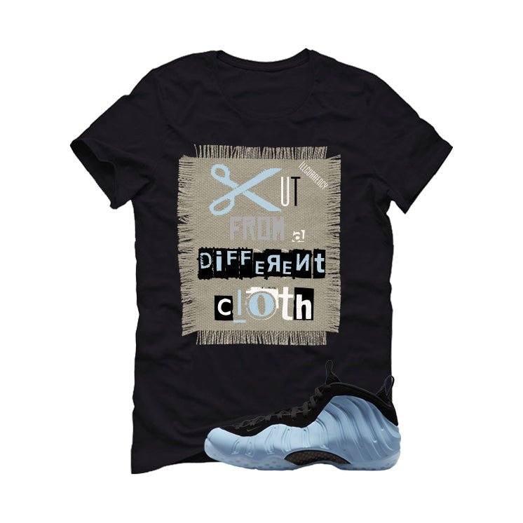 Nike Air Foamposite One Psychic Blue Black T-Shirt (Cut product image 2