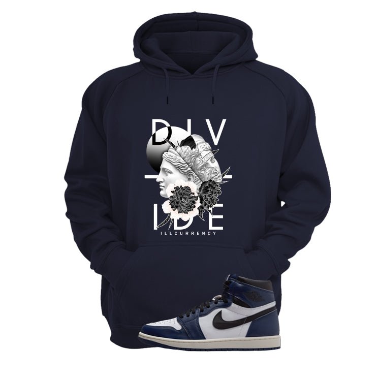 Air Jordan 1 High OG Midnight Navy Blue T-Shirt (Divide) product image 3