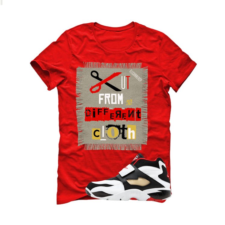 Nike Air Diamond Turf Falcons Red T-Shirt (Cut from a product image 2