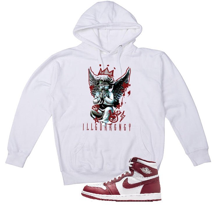 Air Jordan 1 High OG “Team Red” | illcurrency White T-Shirt product image 2