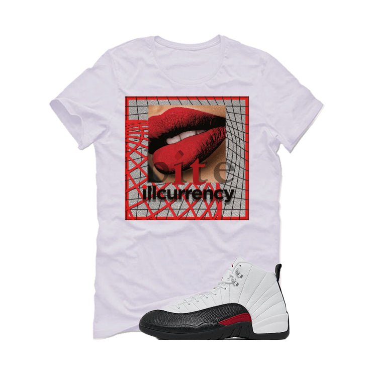 Air Jordan 12 “Red Taxi” | illcurrency White T-Shirt (BITE product image 2