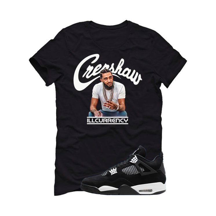 Air Jordan 4 White Thunder Black T-Shirt (Crenshaw) product image 2