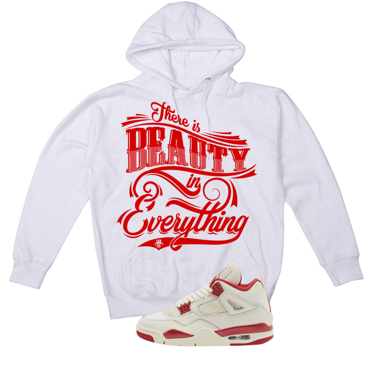 Air Jordan 4 Valentine’s Day (Sierra Red) Matching T-Shirt product image 3