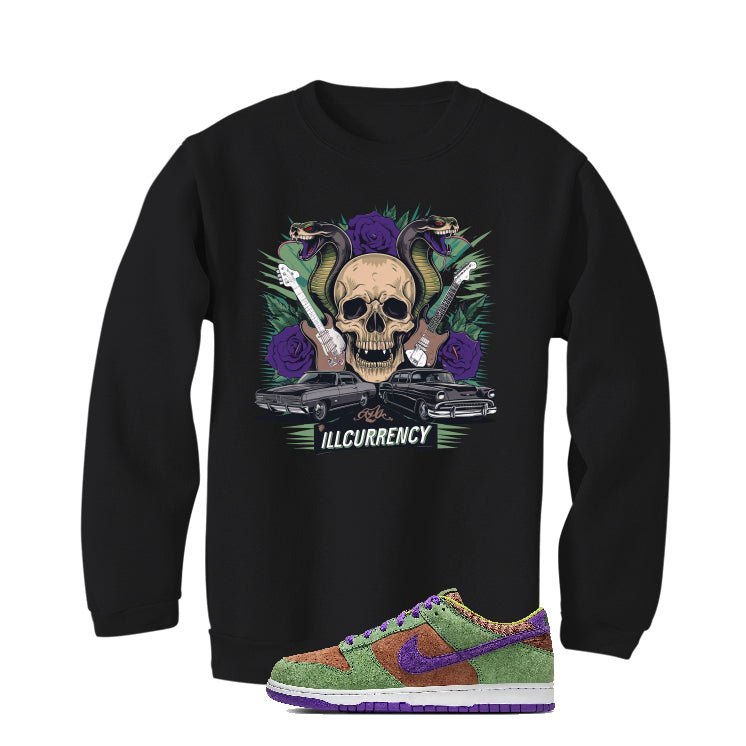 Nike Dunk Low “Veneer” | illcurrency Black T-Shirt (Guitars product image 4