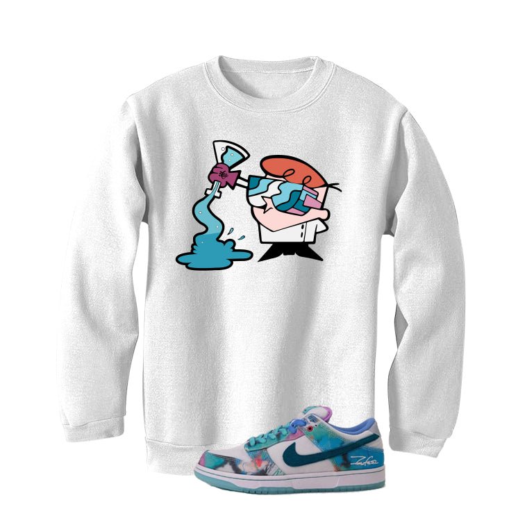 Futura Laboratories x Nike SB Dunk Low White T-Shirt product image 4