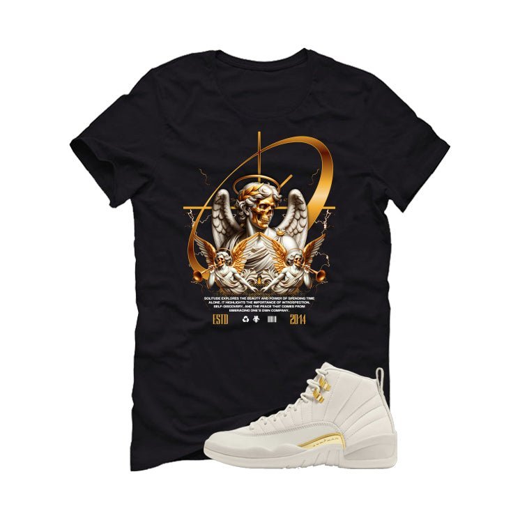 Air Jordan 12 WMNS Phantom Black T-Shirt (Solitude) product image 2
