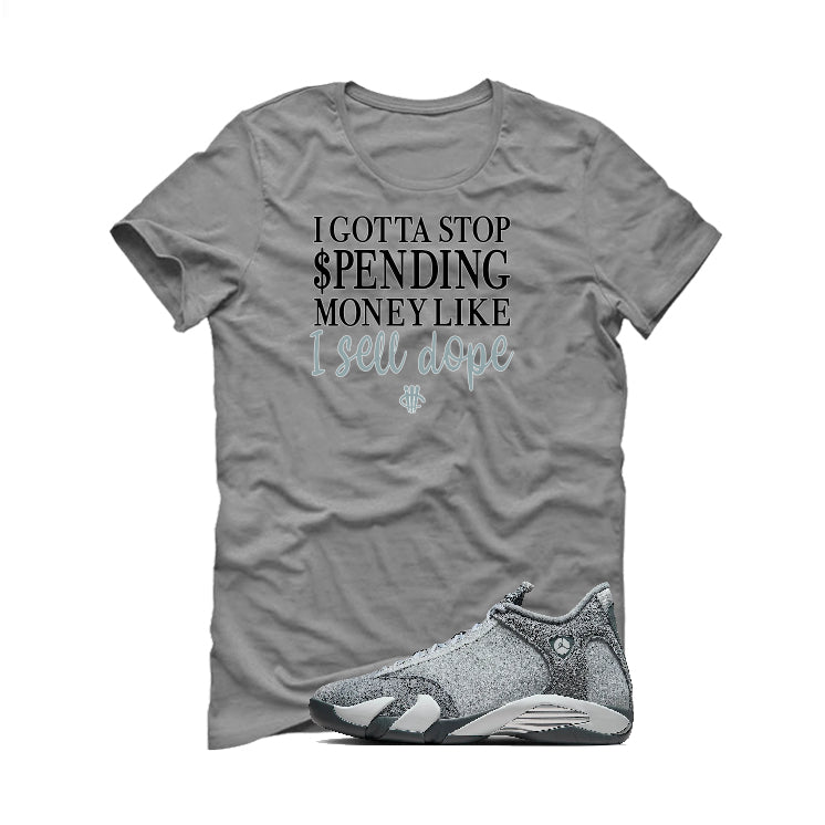 Air Jordan 14 “Flint Grey” | illcurrency T-Shirt (STOP product image 2