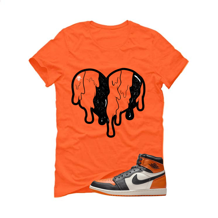 Air Jordan 1 High OG Shattered Backboard Orange T-Shirt product image 2