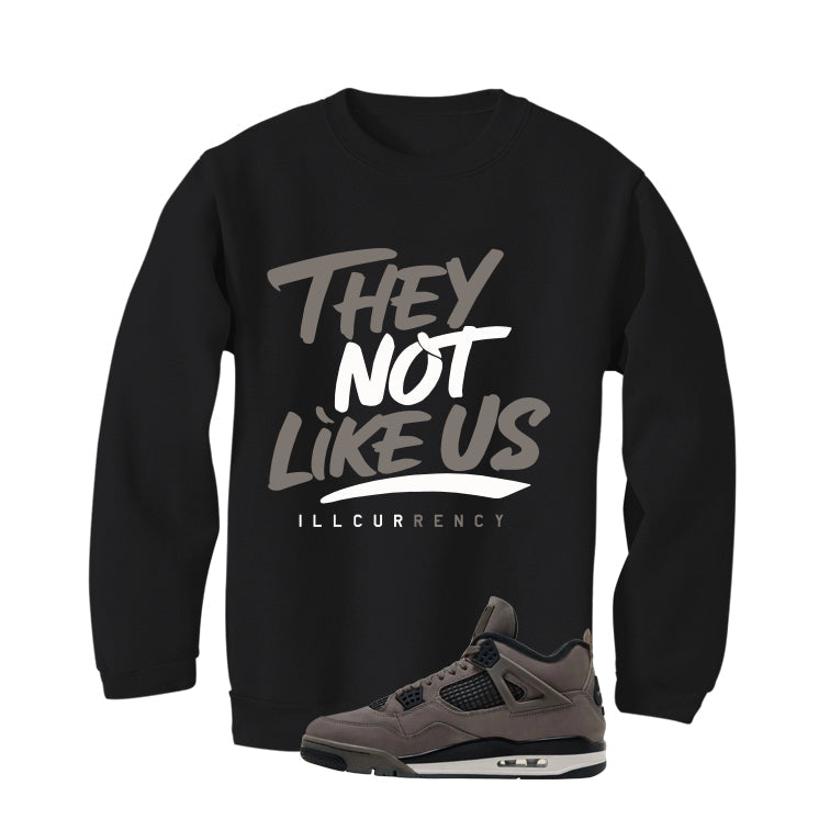 Air Jordan 4 Cave Stone Black T-Shirt (They not like us) product image 4