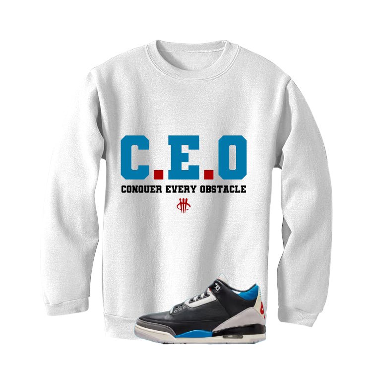 Air Jordan 3 OG Rare White T-Shirt (CEO)| illcurrency product image 4