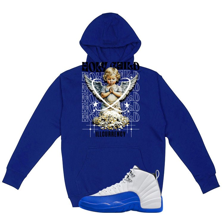 Air Jordan 12 Blueberry Royal Blue T-Shirt (Holy Child) product image 3