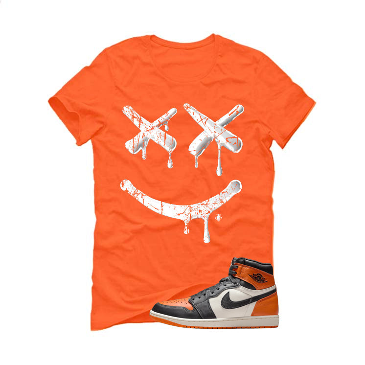 Air Jordan 1 High OG Shattered Backboard Orange T-Shirt product image 2
