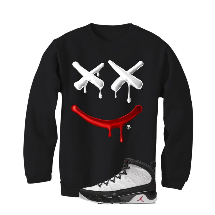 Air Jordan 9 OG Space Jam Matching T-Shirt Black (Happy product image 4